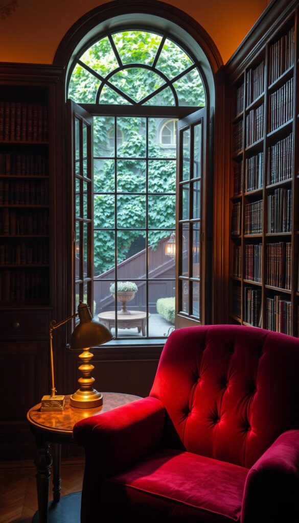 librarycore style reading corner