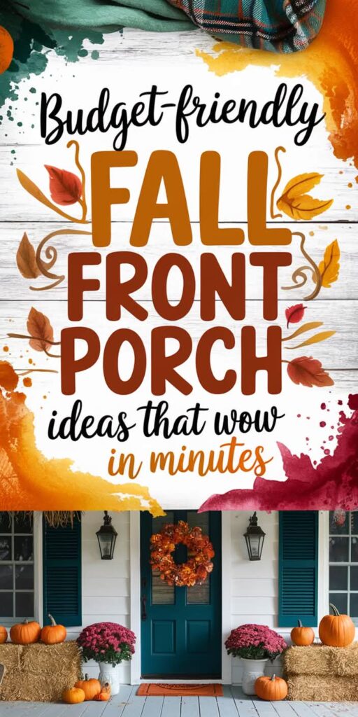 fall front porch ideas
