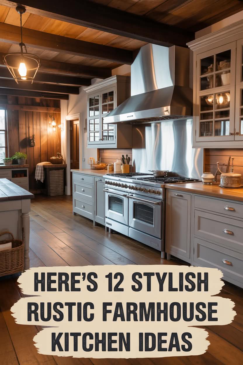 rustic farmhouse kitchen