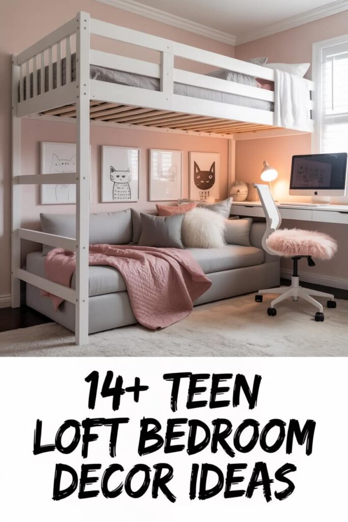 teen loft bedroom