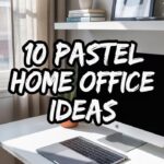 Pastel Home Office Ideas