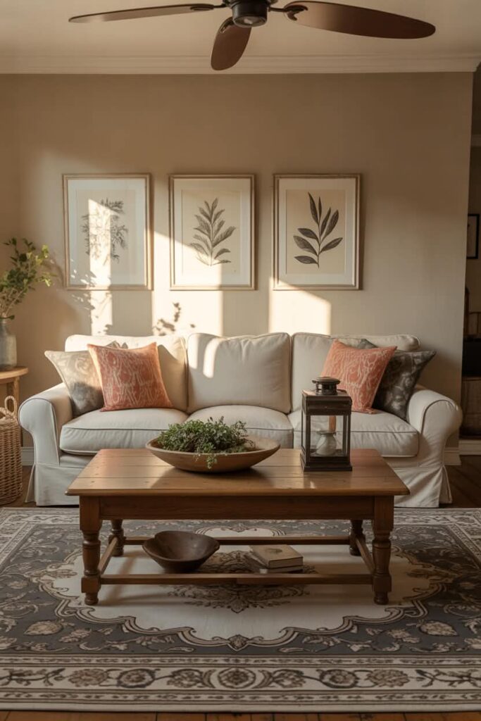 Earthy Brown Layered Décor