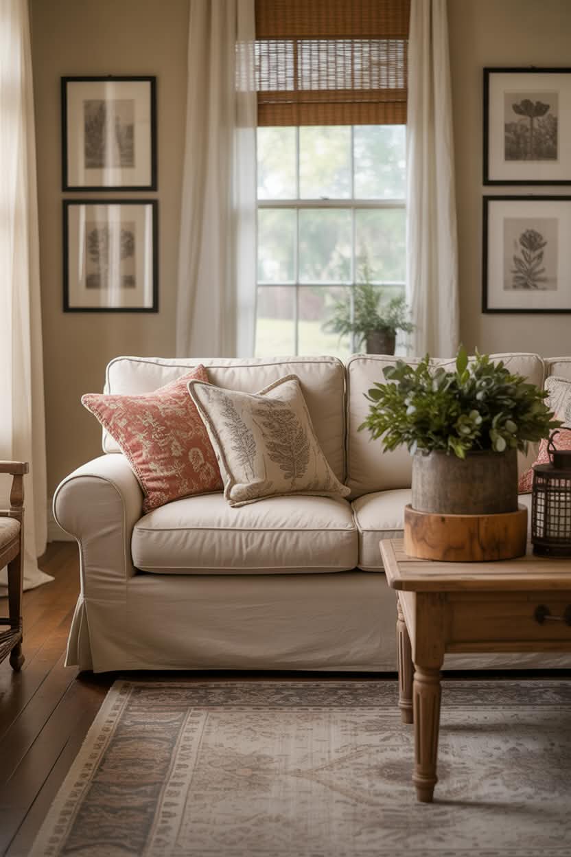 Earthy Brown Layered Décor